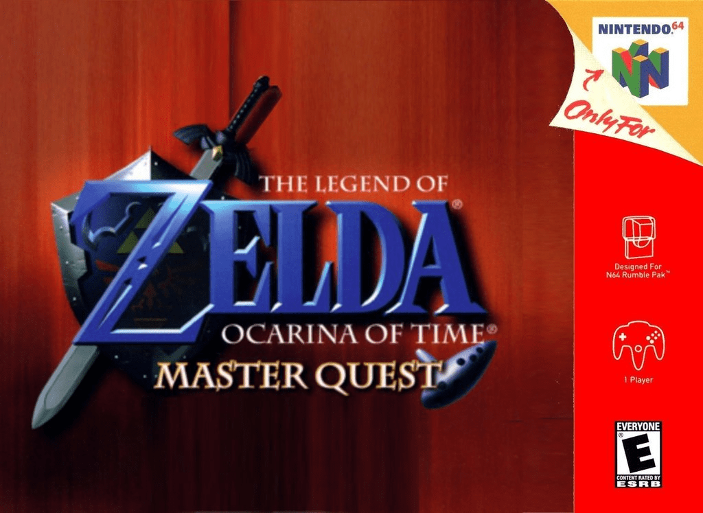 Zelda Ocarina Of Time Master Quest [Homebrew] box art for Nintendo 64